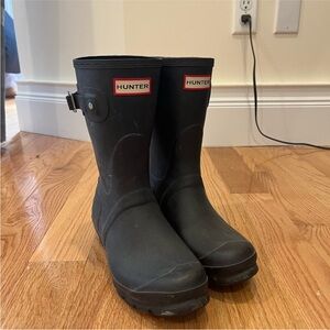 Black Hunter Rain Boots Women’s Size 7